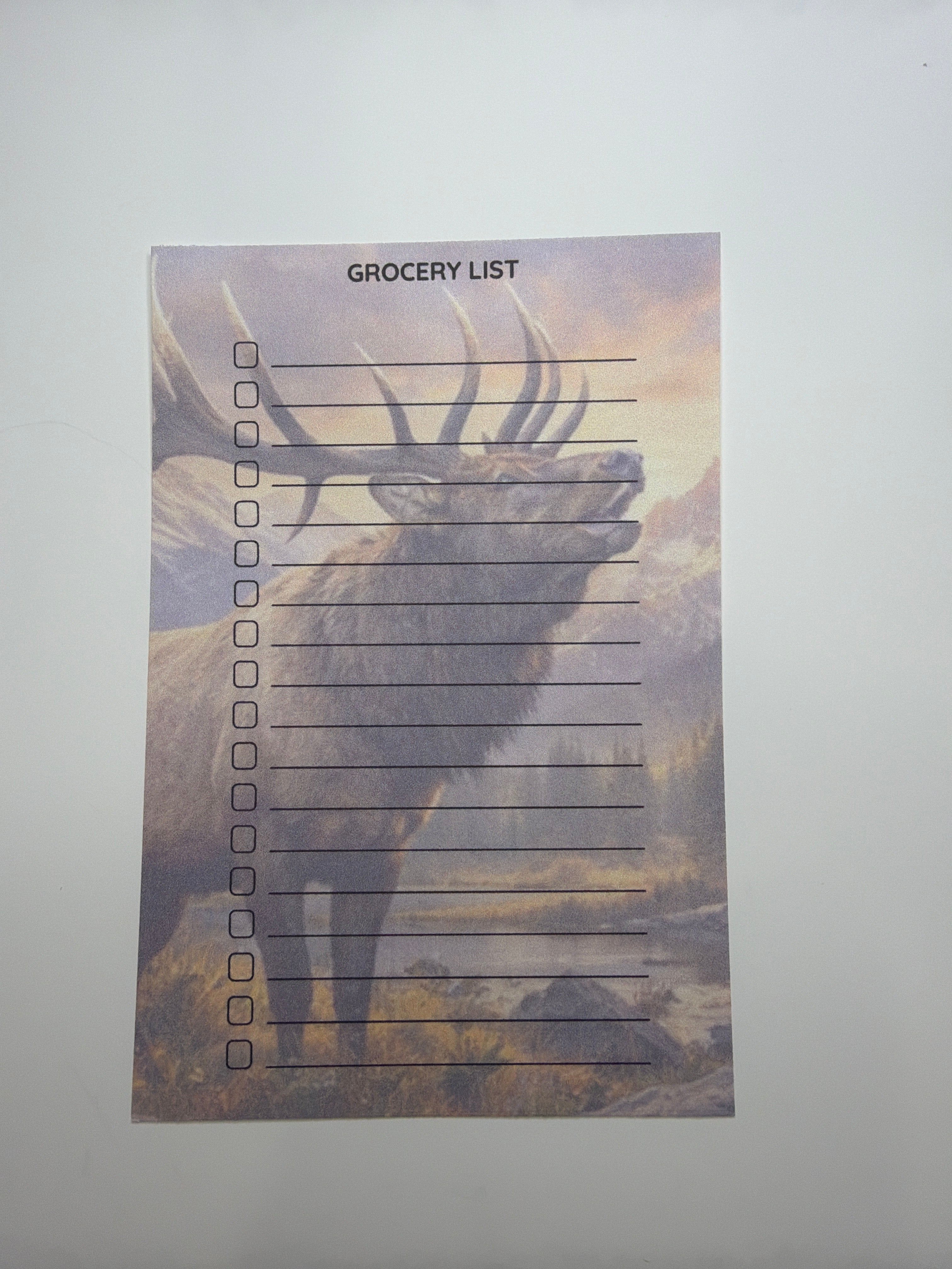 Grocery List