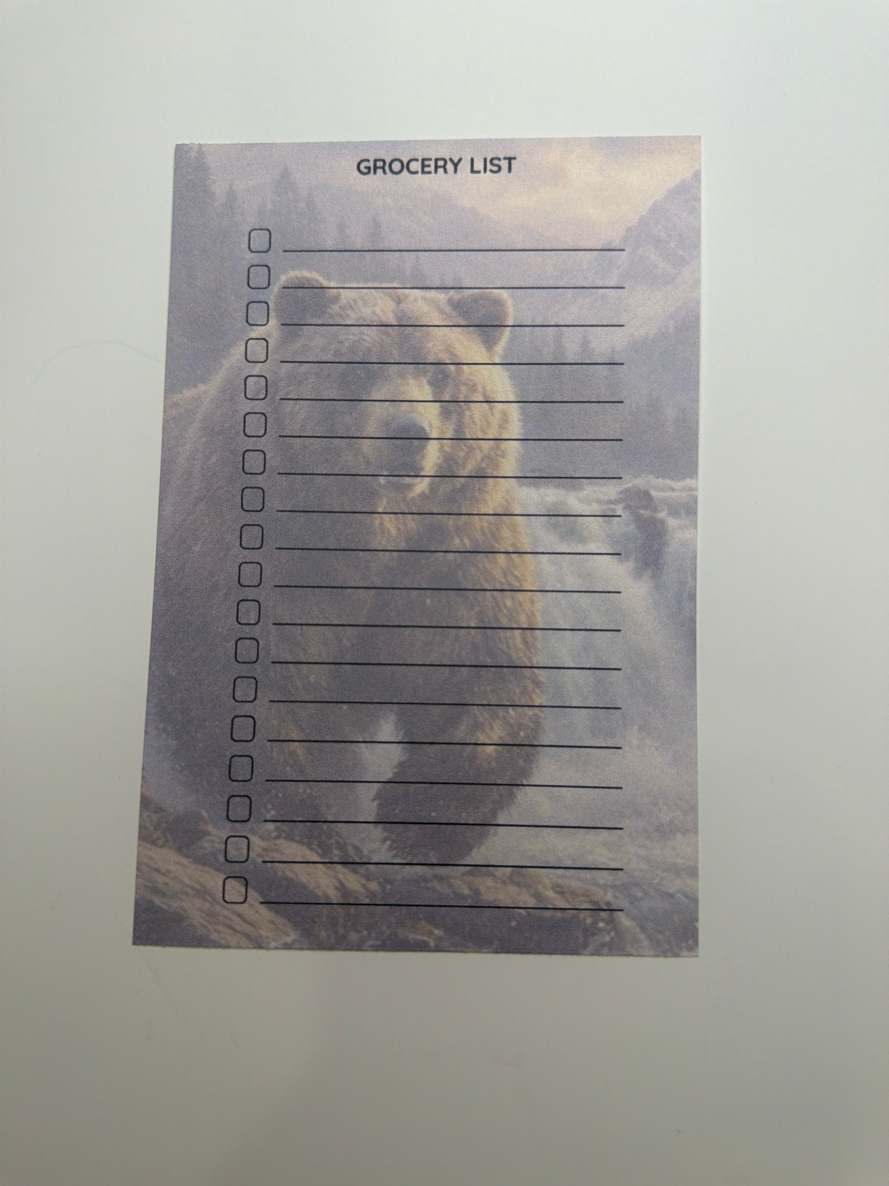 Grocery List