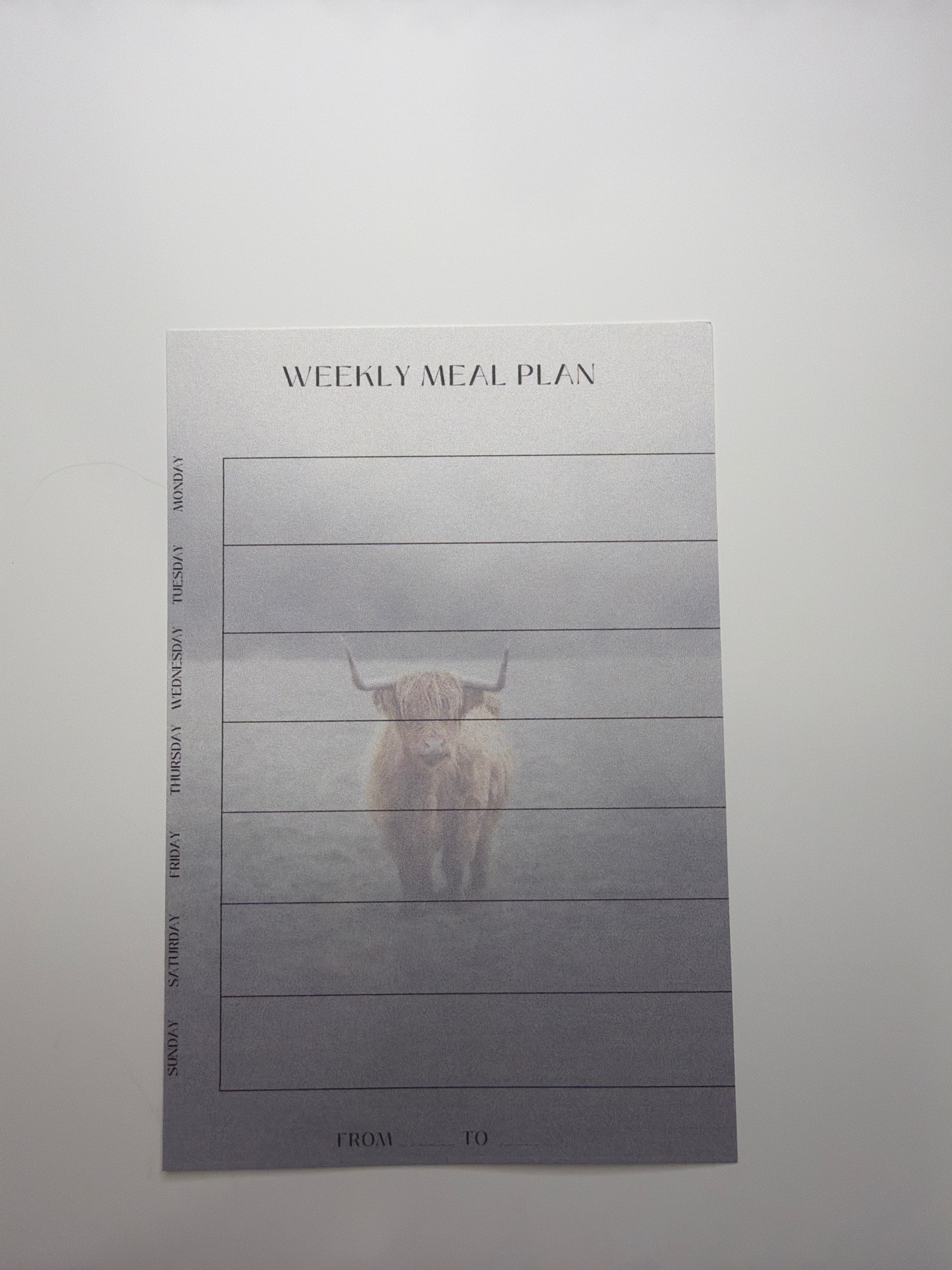 Weekly Meal Planners