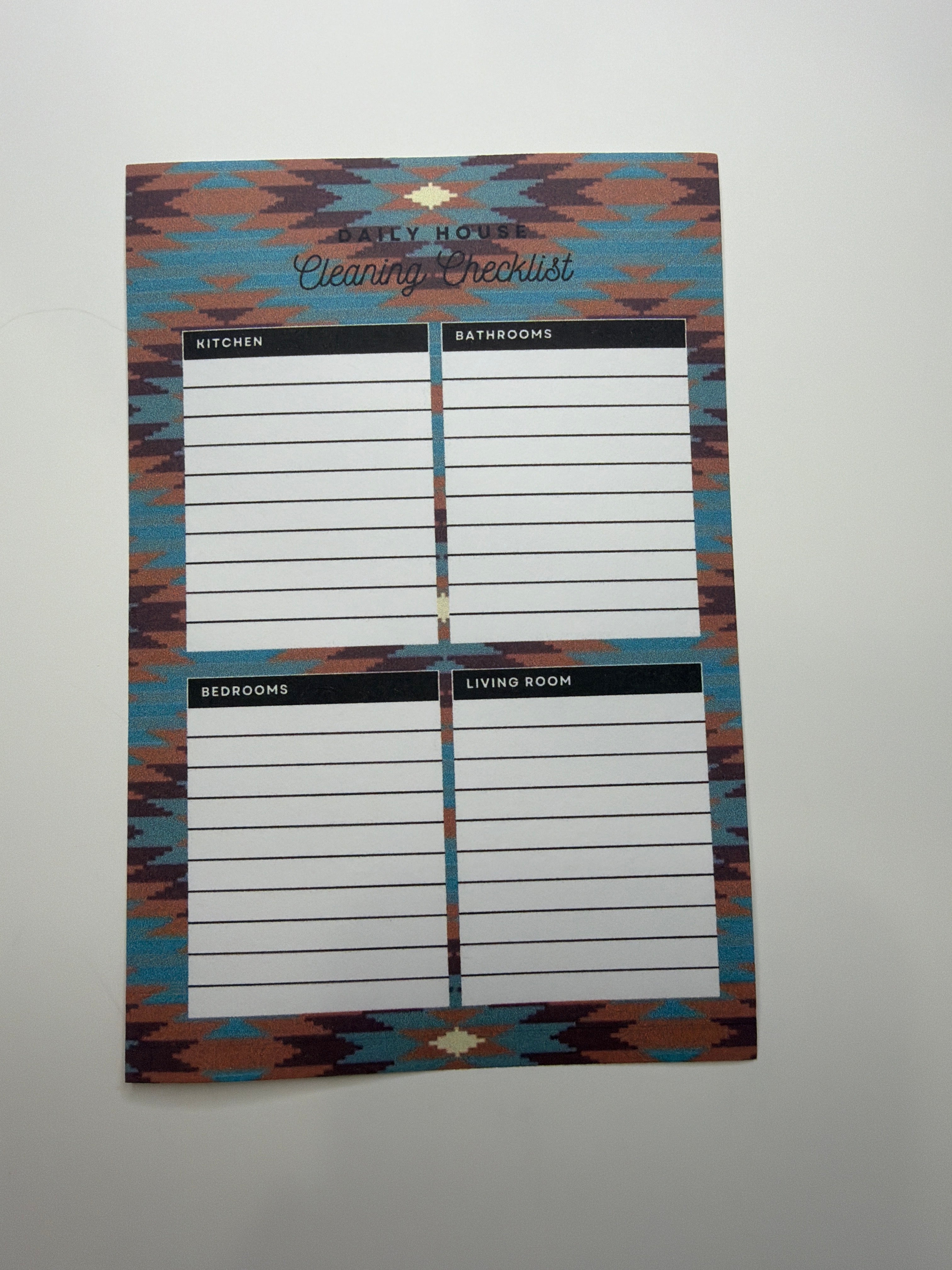 Daily Cleaning Tracker