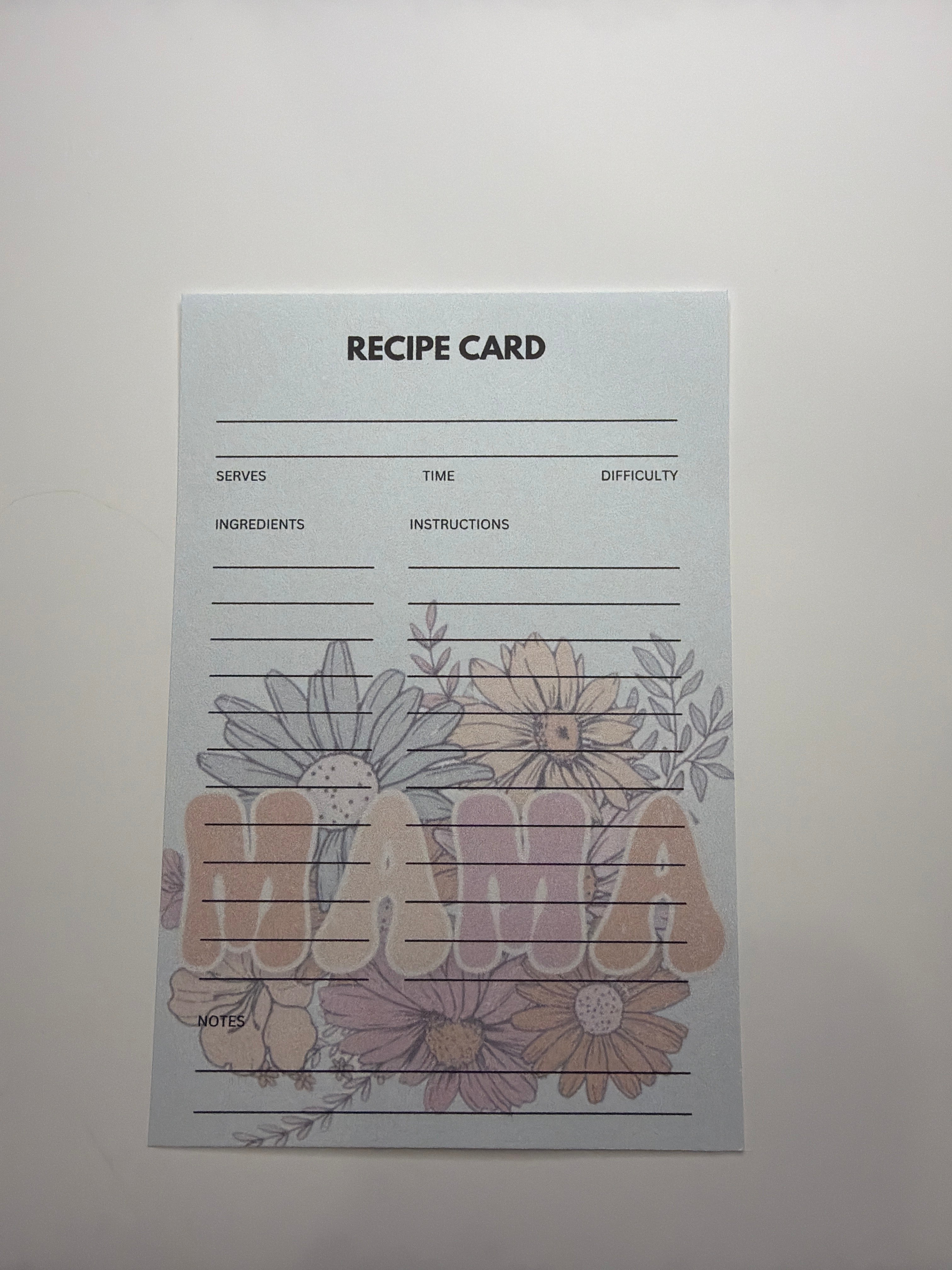 Recipe Cards
