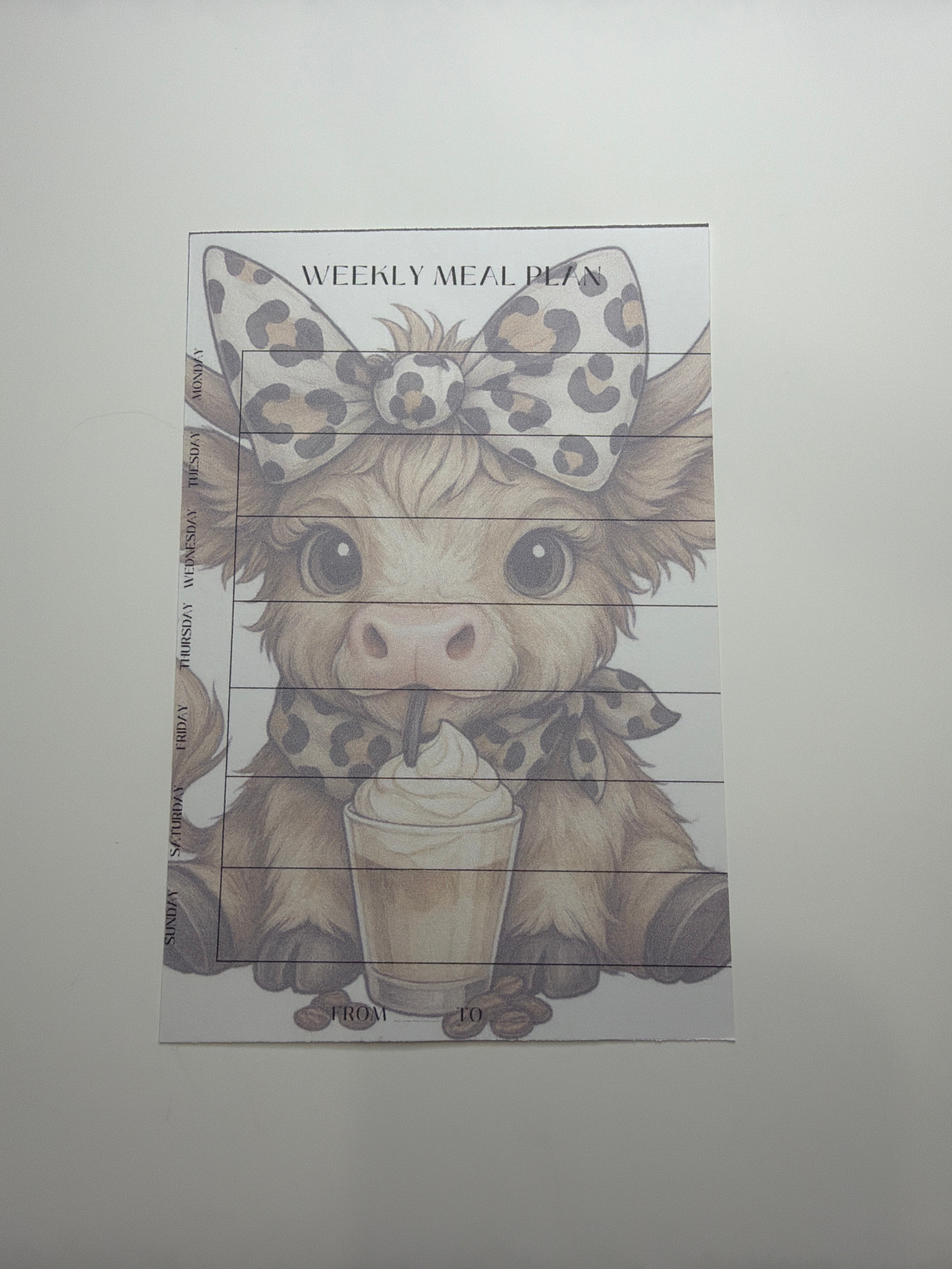 Weekly Meal Planners