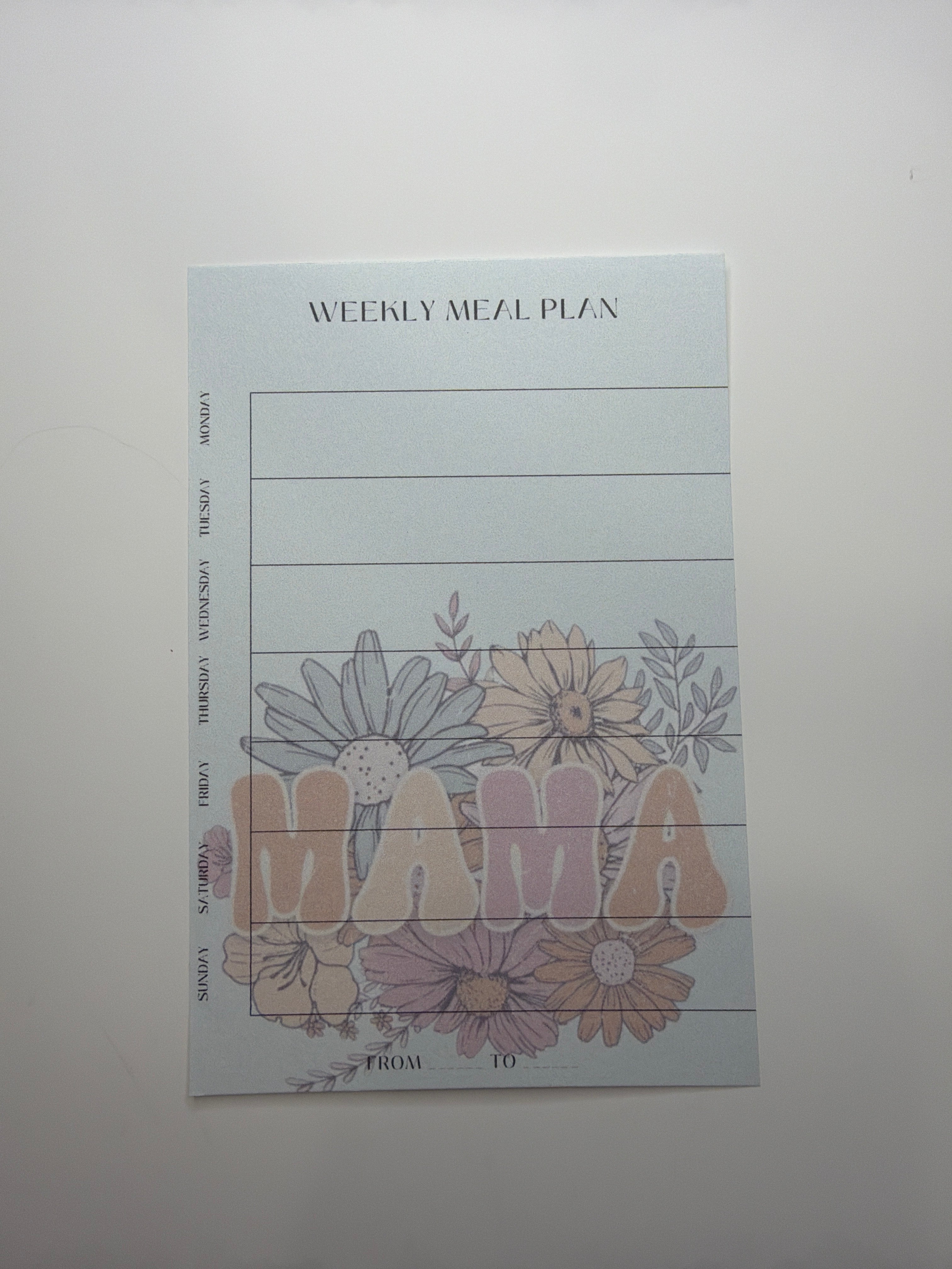 Weekly Meal Planners